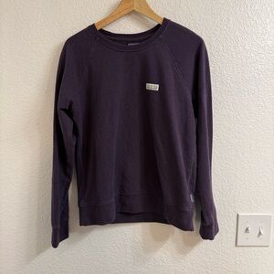 Patagonia Pastel P-6 Label Ahnya Crew Sweatshirt Pilton Purple Size Medium